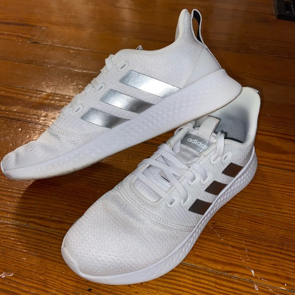 adidas Shoes Adidas Puremotion Cloudfoam White Sneakers 85 Poshmark
